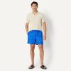 image:imageAmazon Essentials Mens Swim Trunks with Mesh Lining Pockets Drawstring ClosureBright Blue Swordfish