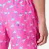 image:imageAmazon Essentials Mens Swim Trunks with Mesh Lining Pockets Drawstring ClosureBright Pink Flamingo