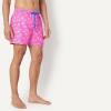 image:imageAmazon Essentials Mens Swim Trunks with Mesh Lining Pockets Drawstring ClosureBright Pink Flamingo