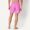 image:imageAmazon Essentials Mens Swim Trunks with Mesh Lining Pockets Drawstring ClosureBright Pink Flamingo