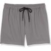 image:imageAmazon Essentials Mens Swim Trunks with Mesh Lining Pockets Drawstring ClosureCharcoal