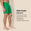 image:imageAmazon Essentials Mens Swim Trunks with Mesh Lining Pockets Drawstring ClosureCharcoal