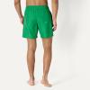 image:imageAmazon Essentials Mens Swim Trunks with Mesh Lining Pockets Drawstring ClosureDark Green