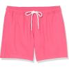 image:imageAmazon Essentials Mens Swim Trunks with Mesh Lining Pockets Drawstring ClosureHot Pink