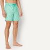 image:imageAmazon Essentials Mens Swim Trunks with Mesh Lining Pockets Drawstring ClosureLight Blue Mint Green Sun Geo