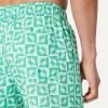 image:imageAmazon Essentials Mens Swim Trunks with Mesh Lining Pockets Drawstring ClosureLight Blue Mint Green Sun Geo