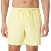 image:imageAmazon Essentials Mens Swim Trunks with Mesh Lining Pockets Drawstring ClosureLight Yellow