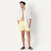 image:imageAmazon Essentials Mens Swim Trunks with Mesh Lining Pockets Drawstring ClosureLight Yellow