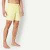image:imageAmazon Essentials Mens Swim Trunks with Mesh Lining Pockets Drawstring ClosureLight Yellow