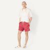 image:imageAmazon Essentials Mens Swim Trunks with Mesh Lining Pockets Drawstring ClosureLilac Red Crocodiles