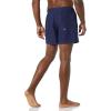 image:imageAmazon Essentials Mens Swim Trunks with Mesh Lining Pockets Drawstring ClosureNavy