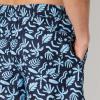 image:imageAmazon Essentials Mens Swim Trunks with Mesh Lining Pockets Drawstring ClosureNavy Tropical