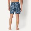 image:imageAmazon Essentials Mens Swim Trunks with Mesh Lining Pockets Drawstring ClosureNavy Tropical