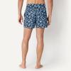 image:imageAmazon Essentials Mens Swim Trunks with Mesh Lining Pockets Drawstring ClosureNavy Tropical