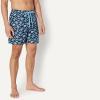 image:imageAmazon Essentials Mens Swim Trunks with Mesh Lining Pockets Drawstring ClosureNavy Tropical