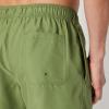 image:imageAmazon Essentials Mens Swim Trunks with Mesh Lining Pockets Drawstring ClosureOlive