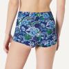image:imageAmazon Essentials Womens Boy Short Swim Bikini Bottom with Full CoverageDeep Blue Paisley