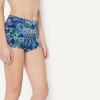 image:imageAmazon Essentials Womens Boy Short Swim Bikini Bottom with Full CoverageDeep Blue Paisley