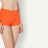 image:imageAmazon Essentials Womens Boy Short Swim Bikini Bottom with Full CoverageOrange