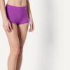 image:imageAmazon Essentials Womens Boy Short Swim Bikini Bottom with Full CoverageViolet