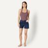 image:imageAmazon Essentials Womens CrissCross Back OnePiece SwimsuitBrick Red Lilac Leopard