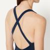 image:imageAmazon Essentials Womens CrissCross Back OnePiece SwimsuitNavy