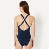 image:imageAmazon Essentials Womens CrissCross Back OnePiece SwimsuitNavy