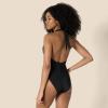 image:imageAmazon Essentials Womens Halter One Piece SwimsuitBlack