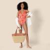 image:imageAmazon Essentials Womens Halter One Piece SwimsuitBright Red Multi Folk Floral