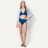 image:imageAmazon Essentials Womens High Waist High Leg Bikini BottomDeep Blue