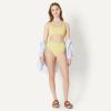 image:imageAmazon Essentials Womens High Waist High Leg Bikini BottomLight Yellow