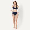 image:imageAmazon Essentials Womens High Waist Swim Bottom Available in Plus SizeNavy