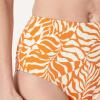 image:imageAmazon Essentials Womens High Waist Swim Bottom Available in Plus SizeRust Orange Abstract Palms