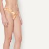 image:imageAmazon Essentials Womens HighLeg Swim Bikini BottomRust Orange Abstract Palms