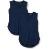 image:imageAmazon Essentials Womens Jersey StandardFit VNeck Tank Top Previously Daily Ritual MultipacksNavy