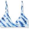 image:imageAmazon Essentials Womens LightSupport Triangle Bikini Swimsuit Top with Adjustable StrapsBlue Tie Dye