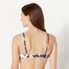 image:imageAmazon Essentials Womens LightSupport Triangle Bikini Swimsuit Top with Adjustable StrapsCream Black Floral