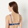 image:imageAmazon Essentials Womens LightSupport Triangle Bikini Swimsuit Top with Adjustable StrapsDeep Blue Paisley