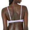 image:imageAmazon Essentials Womens LightSupport Triangle Bikini Swimsuit Top with Adjustable StrapsLavender