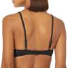 image:imageAmazon Essentials Womens LightSupport Triangle Bikini Swimsuit Top with Adjustable StrapsWashed Black