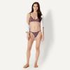 image:imageAmazon Essentials Womens NoTie String Swim Bikini BottomBrick Red Lilac Leopard