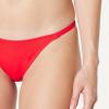 image:imageAmazon Essentials Womens NoTie String Swim Bikini BottomBright Poppy Red