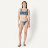 image:imageAmazon Essentials Womens NoTie String Swim Bikini BottomDeep Blue Paisley