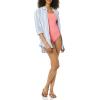 image:imageAmazon Essentials Womens OnePiece Scoop Neck Coverage Swimsuit Available in Plus SizeCoral Pink