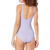 image:imageAmazon Essentials Womens OnePiece Scoop Neck Coverage Swimsuit Available in Plus SizeLavender