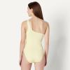 image:imageAmazon Essentials Womens OneShoulder OnePiece SwimsuitLight Yellow