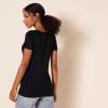 image:imageAmazon Essentials Womens RegularFit ShortSleeve TShirt Crewneck and VNeck Options MultipacksBlack