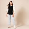 image:imageAmazon Essentials Womens RegularFit ShortSleeve TShirt Crewneck and VNeck Options MultipacksBlackWhite