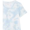 image:imageAmazon Essentials Womens RegularFit ShortSleeve TShirt Crewneck and VNeck Options MultipacksBlue Tie DyeWhite