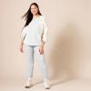 image:imageAmazon Essentials Womens RegularFit ShortSleeve TShirt Crewneck and VNeck Options MultipacksBlue Tie DyeWhite